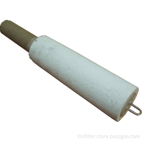 disposable thermocouple for casting metal temperature measurement